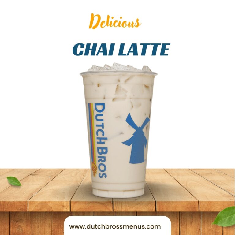 Dutch Bros Chai Latte